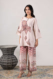 KUDIORY Women Printed Regular Pure Cotton Kurta with Palazzos