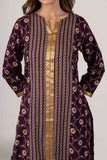 KUDIORY Women’s Maroon Floral Printed Kurta with Printed Trousers