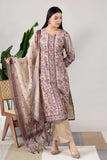 KUDIORY Women Beige Floral Printed Kurta with Trousers & Dupatta Set